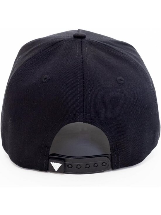 Unisex Jet Black Vintage Trucker Hat Baseball Snapback Closure Cap for Outdoors